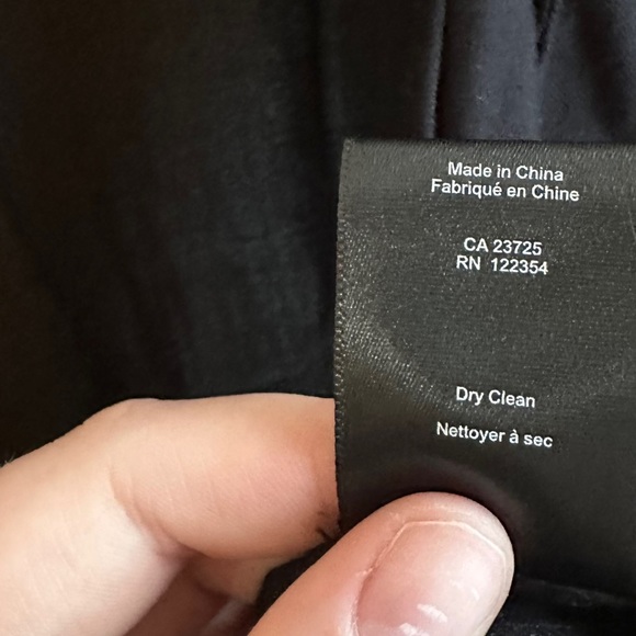 Aritzia Talula Black Lighweight Blazer Open Front Size 8 Office Casual Jacket - Picture 7 of 7